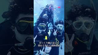 男子学生3人でムンジャンガンの海へ!バリ島体験ダイビング!#バリ島ダイビング #体験ダイビング #ムンジャンガン #スローダイブ #バリ島くらげ村