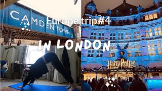 【Londonvlog🇬🇧Europe#4】ロンドン1人旅｜舞台ハリーポッター｜BeatlesとQueen｜ ミュージアム・マーケット巡り｜自炊したりヨガしたり