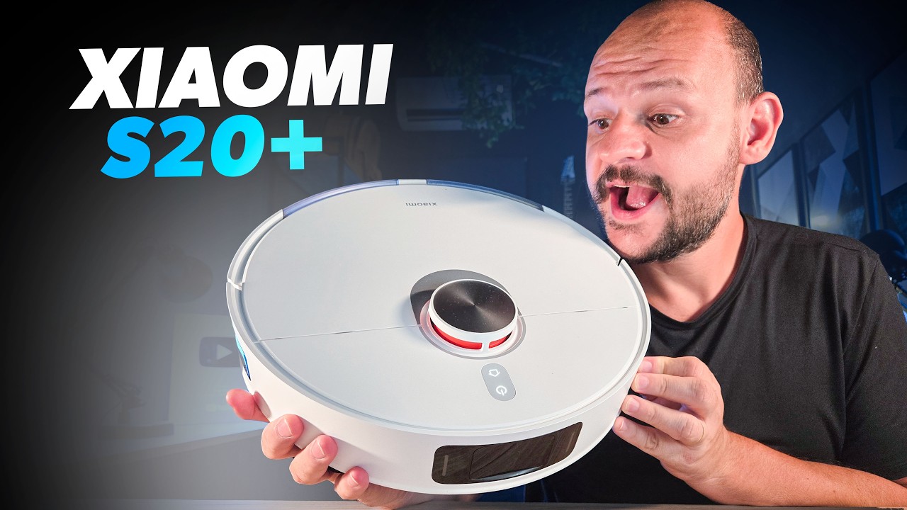 XIAOMI VACUUM S20+ PLUS É bom e vale a pena? Robô Aspirador que Passa Pano - Review / Teste