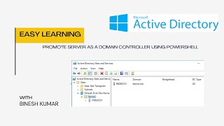 Download the video "Promote Server as a Domain Controller Using PowerShell"