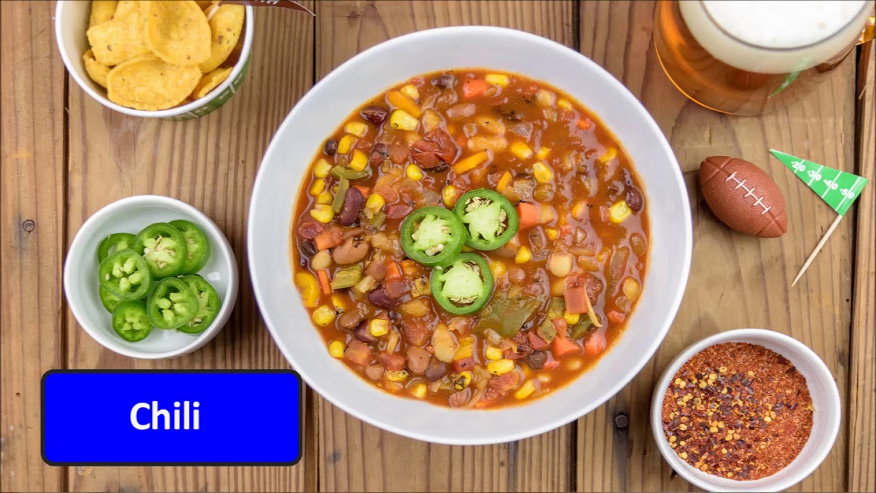 Favorite foods for Super Bowl Sunday.