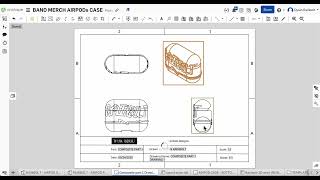 Download the video "ONSHAPE TUTORIAL: ASSIGNING MATERIAL, MULTIVIEW DRAWING, AND ADDING NOTES (2.1.5 - PRESENT SOLUTION)"