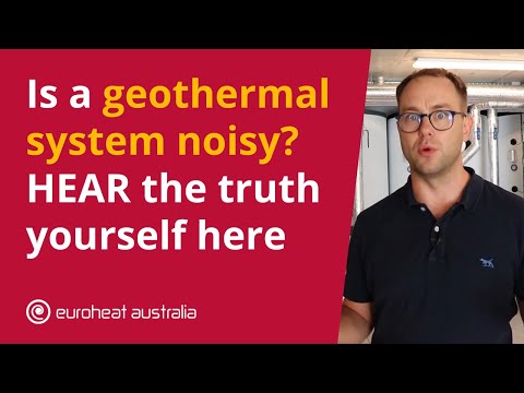 Is a Geothermal System Noisy? Hear the Truth Yourself