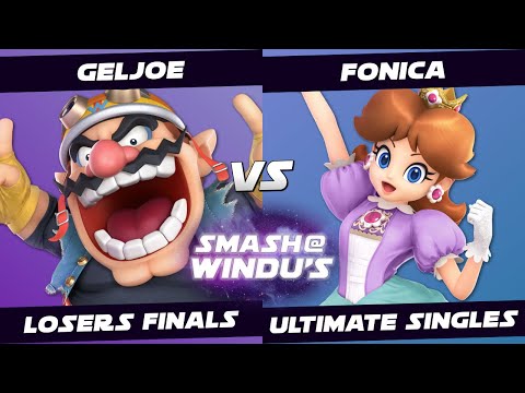GelJoe (Wario) vs Fonica (Daisy, Peach) - Smash @ Windu's 115 - Losers Finals SSBU