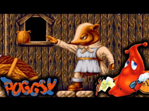 Swimming Through StarFall Lake And Fighting The Badger! - Puggsy Sega Genesis Playthrough - Part 5