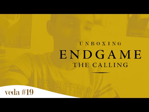 Unboxing - Endgame: The Calling | Um Bookaholic (VEDA #20)