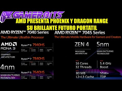 AMD anuncia discretamente la serie Ryzen 8000HX: la actualización Dragon Range llega para reemplaza
