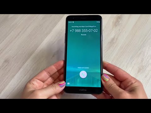 TP-LINK Neffos A5 incoming call