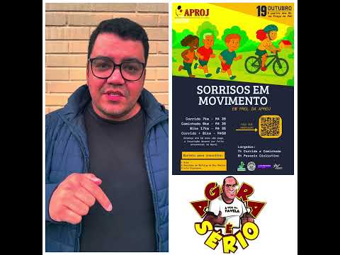 VEM AI A CORRIDA COM CAMINHADA DA APROJ 2025 SE LIGA AÍ MANO