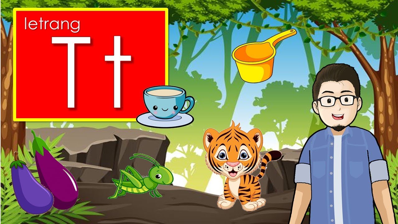 LETRANG Tt || MGA SALITANG NAGSISIMULA SA TUNOG Tt T || TITIK Tt T ALPABETONG PILIPINO