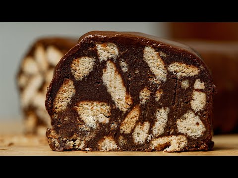 Vegan Chocolate Salami Dessert Recipe