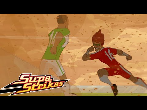 Supa Strikas - Spieltag! ⚽ | Ein Dribbler auf dem Dach! | Fußball - Cartoons für Kinder