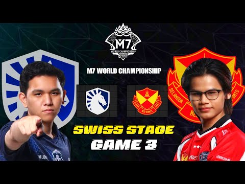 TEAM LIQUID vs SELANGOR RED GIANTS GAME 3 | SWISS STAGE | M7 WORLD CHAMPIONSHIP | TLPH vs SRG