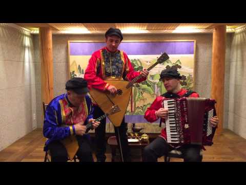 On the hills of Manchuria - На сопках Маньчжурии 아코디언 연주