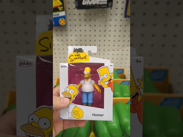 Vídeo relacionado con JAKKS Pacific The Simpsons Wave 1 Homer - Mini figura de 6.3 cm