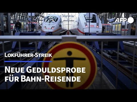 Bahn scheitert mit Eilantrag gegen GDL-Streik | AFP