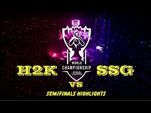 [LOL World Championship 2016 Semifinals] SSG vs H2K Highlights Game 1  (Oct 23,2016)