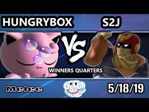 GOML 2019 SSBM - Liquid` Hungrybox (Jigglypuff) Vs. HG | S2J (Falcon) Smash Melee Tournament WQ