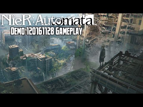 NieR: Automata Demo 120161128 Gameplay