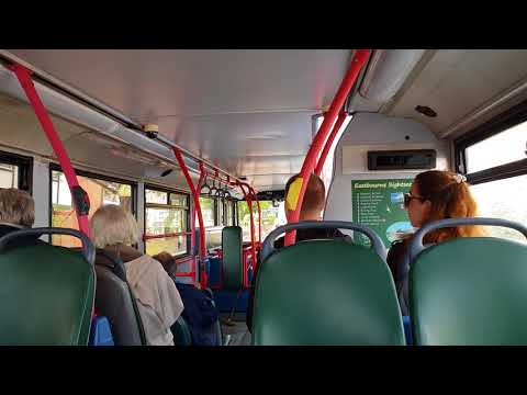 ☀️☀️*hilly beast* Eastbourne sightseeing  SFZ696 V309 KGW Dennis Trident *****5star ratin