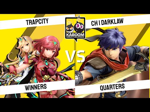 TrapCity (Pyra/Mythra) vs CH | DarkLaw (Ike) - WQF - Kaboom McAllen #30