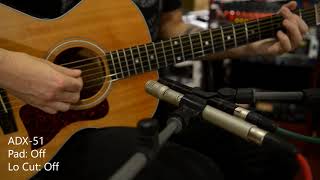 Video thumbnail for Shure SM81 vs Audix ADX51 | Acoustic Comparison by Novro Studios