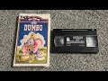 Dumbo 1994 French Canadian VHS Overview