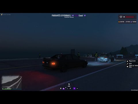 M5 E34 1000Hp net radijatoriai nelaiko Gta v ROLEPLAY RiverCoast