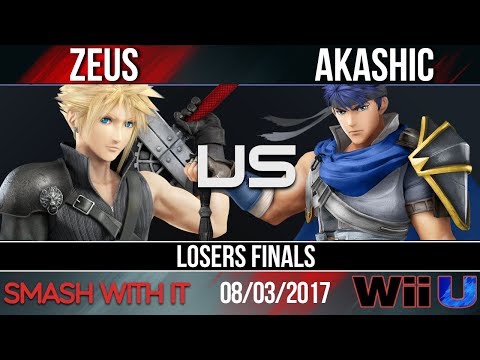 SWI 90 - Zeus (Cloud) vs. Akashic (Ike/Kirby) - Losers Finals - Smash Wii U
