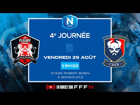 J4 I FC Fleury 91 vs SM Caen en replay (1-2) I National FFF 2025-2026