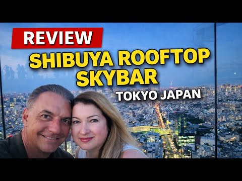 SHIBUYA Skybar Rooftop Review | Tokyo Night Views, Drinks & Experience