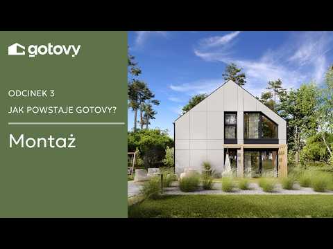 Montaż domu Gotovy 🔥 Odc. 3 Prefabrykacja i szybki montaż