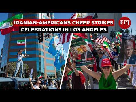 Celebrations Erupt in Los Angeles After U.S –Israel Strikes on Iran