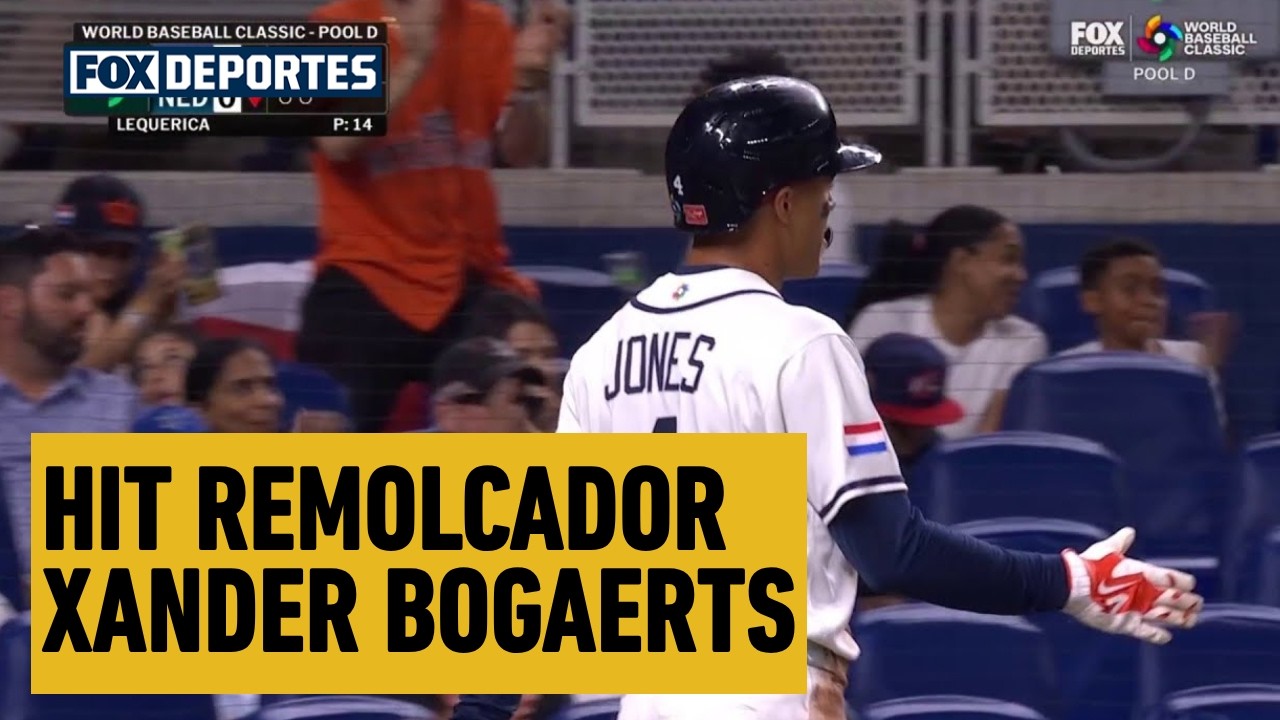 🇳🇱🙌 HIT REMOLCADOR Xander Bogaerts | Israel 0-1 Países Bajos | WBC 2026
