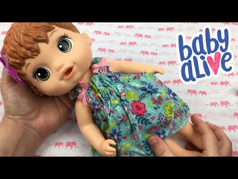 Changing and Name Reveal of Baby Alive Shimmer N Splash Mermaid Video