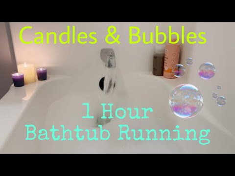 1 Hour Bathtub Filling Loop - White Noise for Sleep and Relaxation 😴