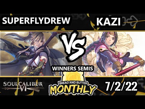 Bread and Butter 29 Winners Semis - Superflydrew (Setsuka) Vs. Kazi (Seong Mi-na) Soulcalibur VI