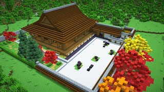 【Minecraft】 龍安寺、石庭の作り方 Part2