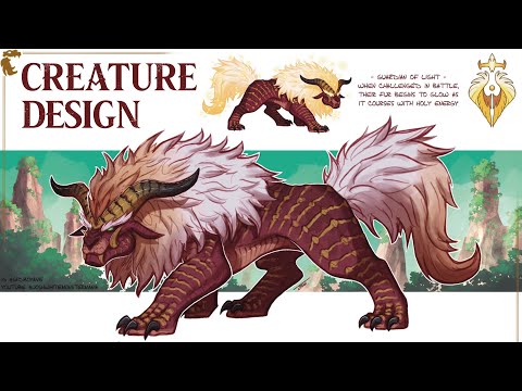 Designing Fantasy Creatures For My World!