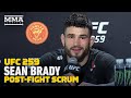 UFC 259: Sean Brady Thought Jake Matthews 'Would Be Better' On the Ground - MMA Fighting