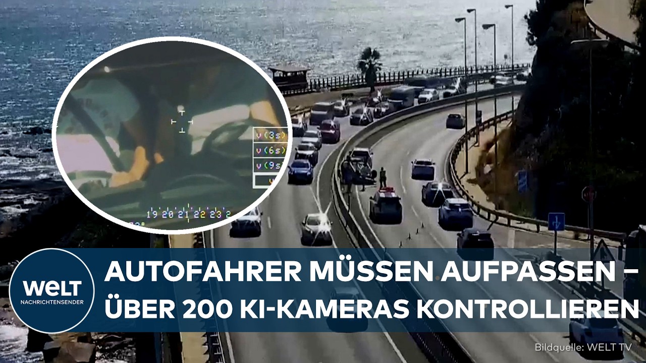 SPANIEN UND GRIECHENLAND: Verschärfte Verkehrsregeln – Das müssen Urlauber jetzt beachten!