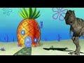 T REX Dinosaur VS Spongebob Squarepants