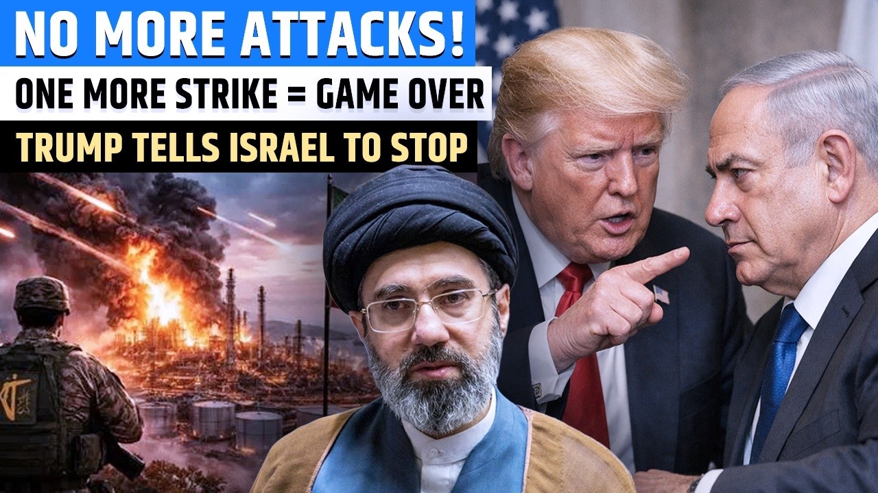 Iran vs Israel War: Trump Warns Iran After Qatar LNG Attack | Middle East Crisis