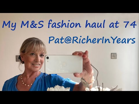 Marks & Spencer Fashion Haul and Try On. Ideias de moda para mulheres na faixa dos 50, 60 e 70 anos