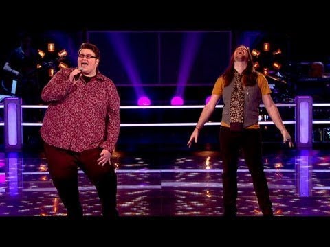 Ash Morgan The Voice U.k 2013 Battles vs Adam Barron sings I Won't Let You Go'