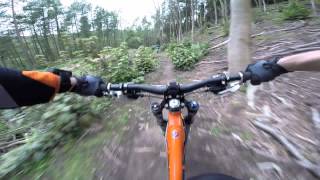 preview picture of video 'Guisborough woods The Chute 2nd attempt with Pitty, Badger Wild and Myself. 20/08/14.'