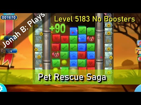Pet Rescue Saga Level 5183 No Boosters