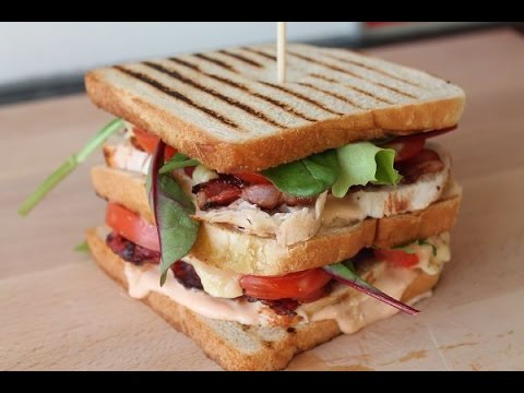 Club Sandwich (Rezept) || Club Sandwich (Recipe) || [ENG SUBS]