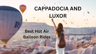 Thrilling Hot Air Balloon Rides in Cappadocia &amp;amp; Luxor #turkey #cappadocia #luxor
