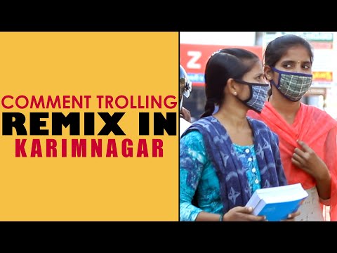 Comment Trolling REMIX in Karimnagar | Funny Telugu Prank | Telugu Pranks | FunPataka Video